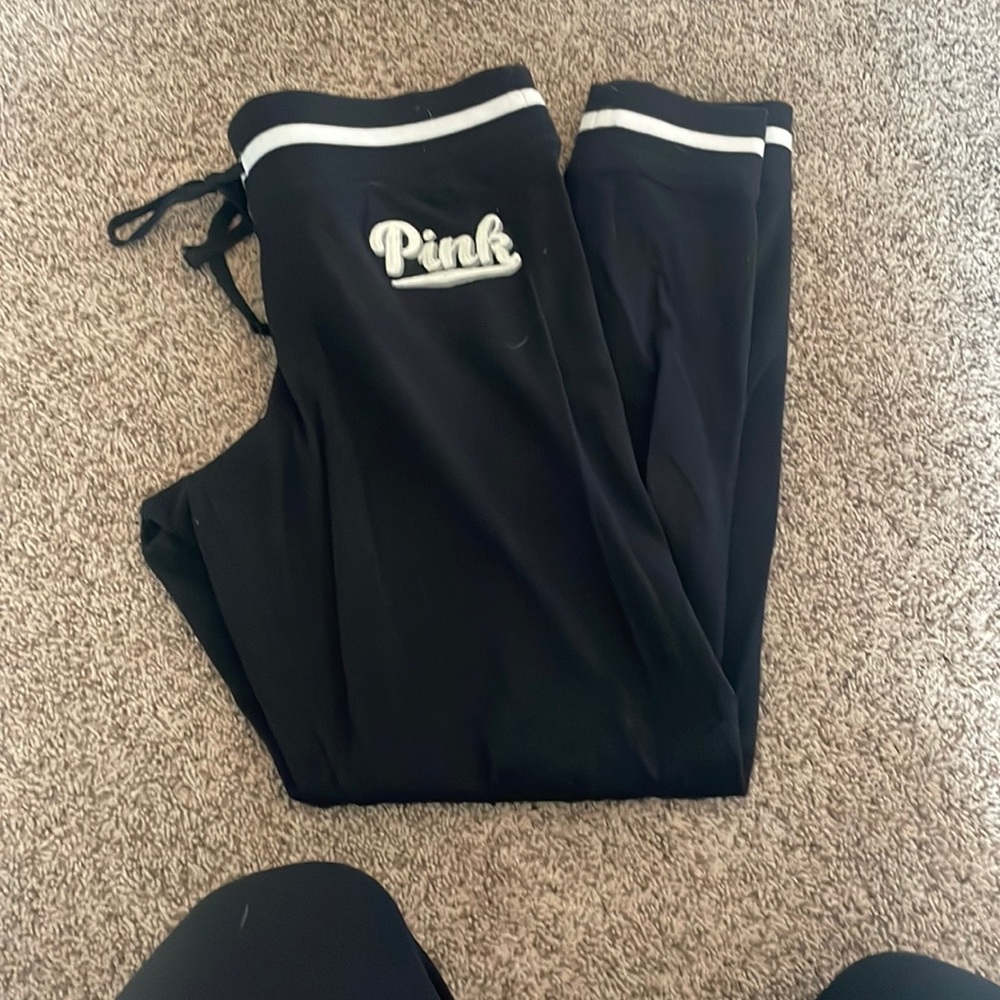 PINK black leggings